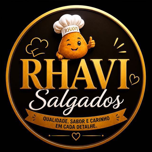Logo Rhavi Salgados